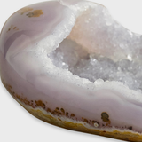 Agate Druzy Heart
