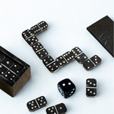 Black Onyx Domino Set