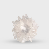 Crystal Quartz Candle Holder