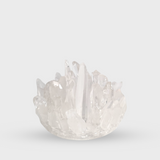 Crystal Quartz Candle Holder