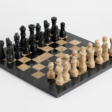Black Honey Onyx Chess Set