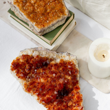 Citrine Druzy Cluster