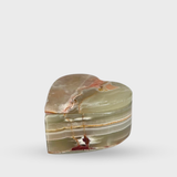 Green Onyx Heart Jewelry Box