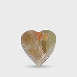 Green Onyx Heart Jewelry Box
