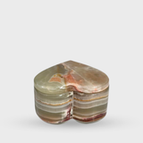 Green Onyx Heart Jewelry Box