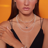April Birthstone Herkimer Diamond Necklace