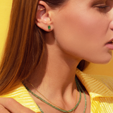 Birthstone May Emerald Necklace