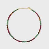 Arizona Ruby Emerald Tigers Eye Bracelet