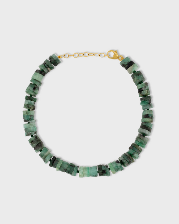 Aurora Emerald Fancy Cut Bracelet