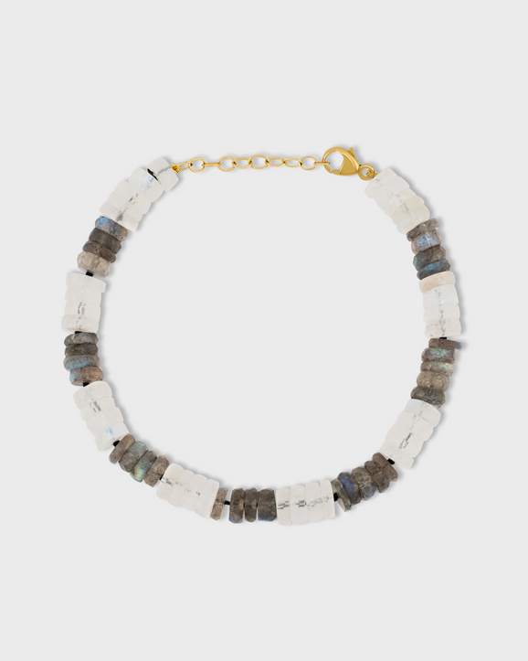 Aurora Moonstone & Labradorite Bracelet