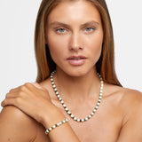 Ocean Jumbo Emerald Pearl Bracelet