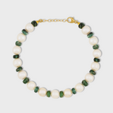 Ocean Jumbo Emerald Pearl Bracelet
