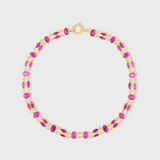 Chakra Ruby Double Marquee Bracelet