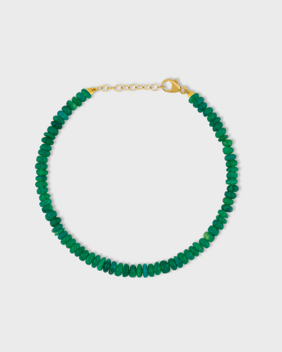 Soleil Mini Green Opal Bracelet