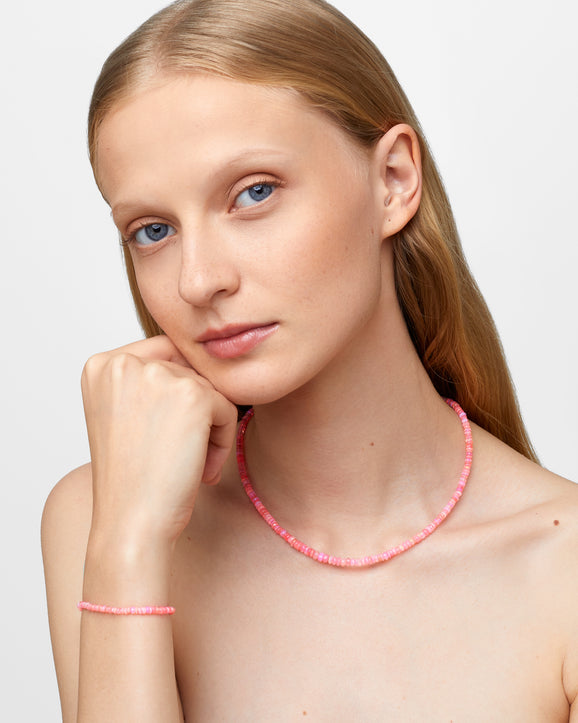 Soleil Mini Pink Opal Bracelet