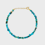 Men's Soleil Blue Pebble Opal Bracelet