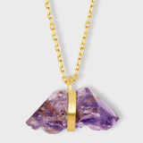 February Birthstone Amethyst Necklace