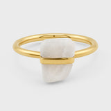 June Birthstone Moonstone Ring