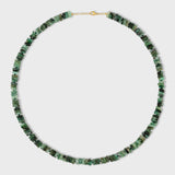 Aurora Emerald Fancy Cut Necklace