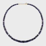 Aurora Iolite Fancy Cut Necklace