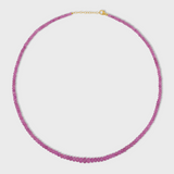 Arizona Pink Sapphire Necklace