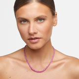 Arizona Pink Sapphire Necklace