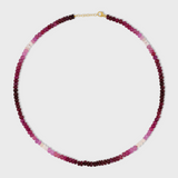 Arizona Jumbo Ombre Ruby Necklace