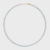 Arizona Aquamarine Cubist Necklace