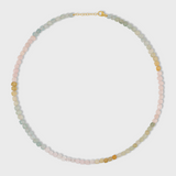 Arizona Morganite Cubist Necklace