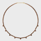 Arizona Smoky Quartz Gem Drop Necklace