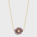 Dreamcatcher Amethyst Eye Necklace