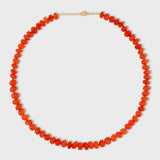 Oracle Carnelian Gemstone Necklace