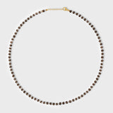 Ocean Connection Smoky Quartz Pearl Necklace