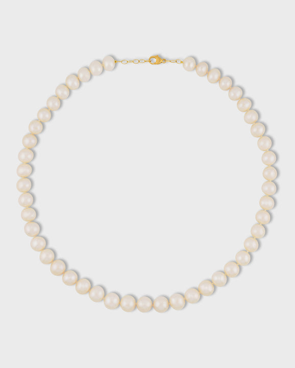 Ocean 10mm Classic Round Pearl Necklace
