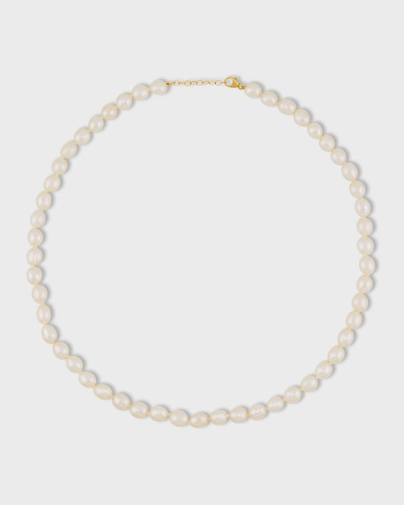 Ocean Vertical Pearl 18 Inches Necklace