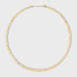 Men's Soleil Graduated Opal Single Strand Necklace