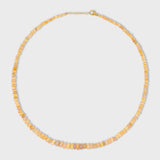 Soleil Smooth Caramel Opal Necklace