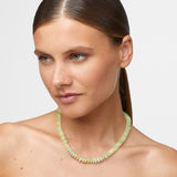 Oracle Prehnite Large Gemstone Necklace