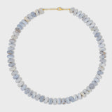 Oracle Blue Lace Agate Large Gemstone Necklace