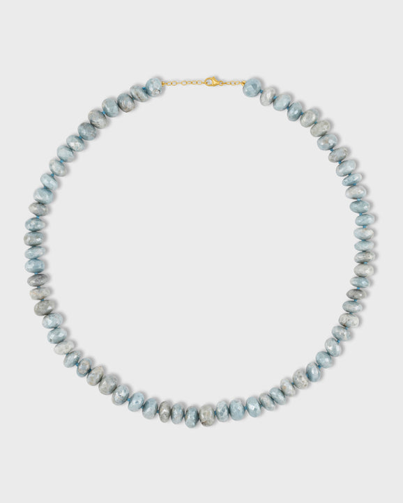 Oracle Mystic Aquamarine Crystal Necklace