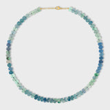 Oracle Rainbow Fluorite Large Gemstone Necklace