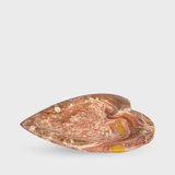 Red Onyx Heart Dish