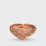 Red Onyx Heart Dish