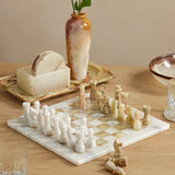 Marble Onyx Chess Set