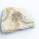 Zebra Calcite Raw Edge Candle Holder