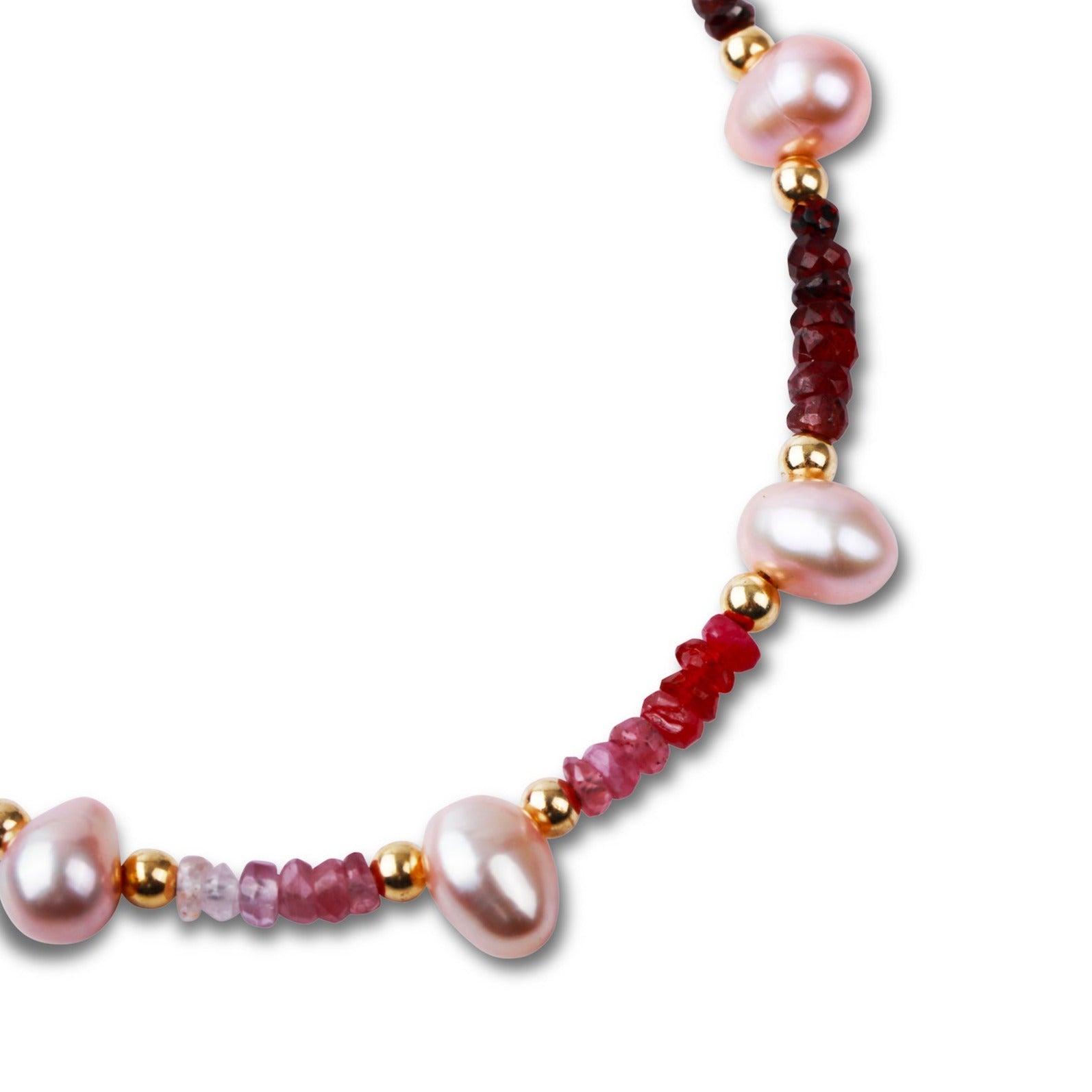 Pearl & Ruby Necklace