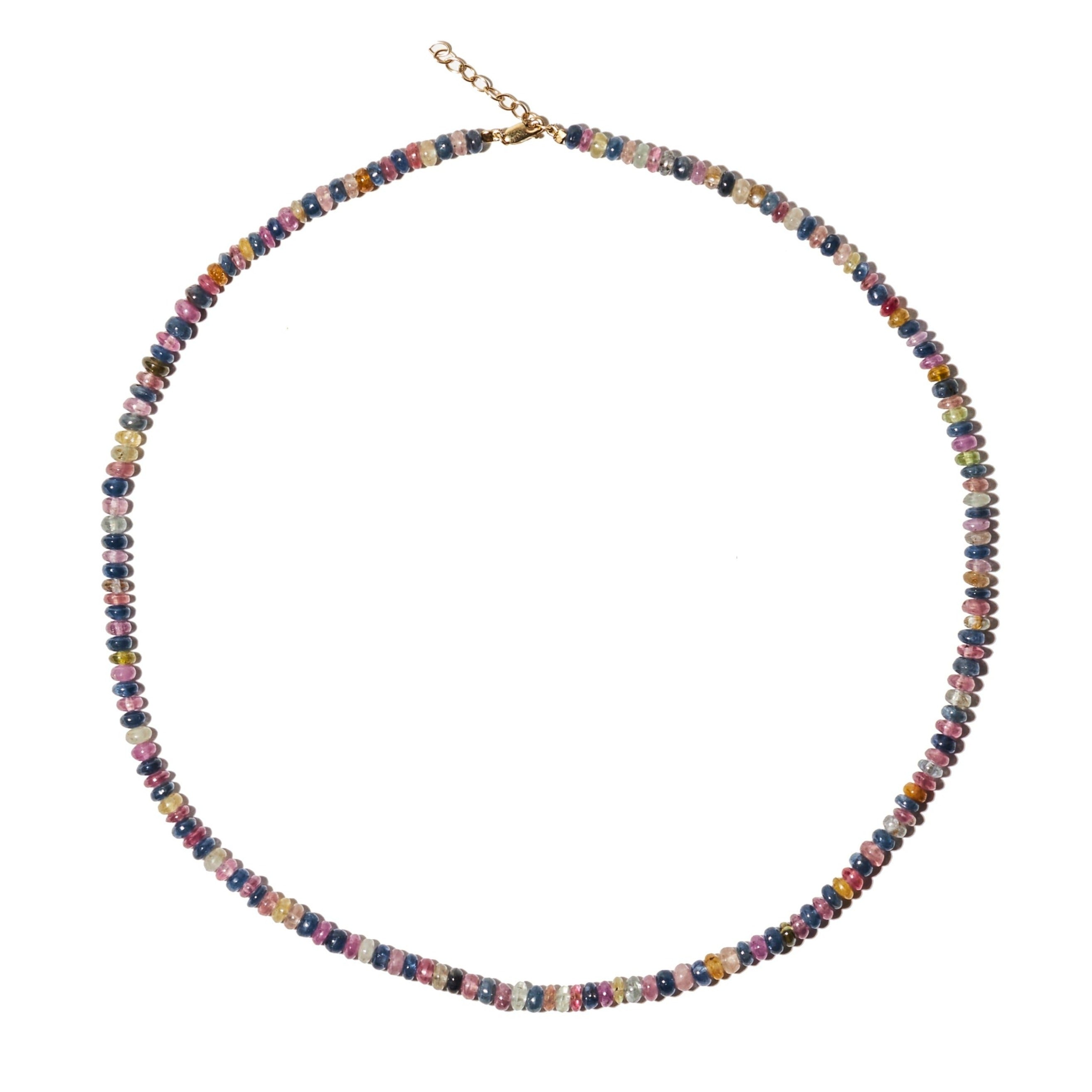 Arizona Pink Sapphire Necklace – JIAJIA