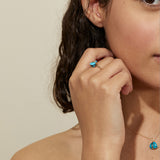 Birthstone December Turquoise Ring