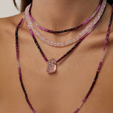 Arizona Ombre Ruby Necklace