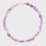 Raw Lavender Amethyst Necklace